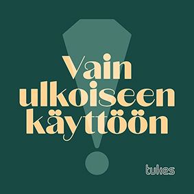 Logo Vain ulkoiseen käyttöön.