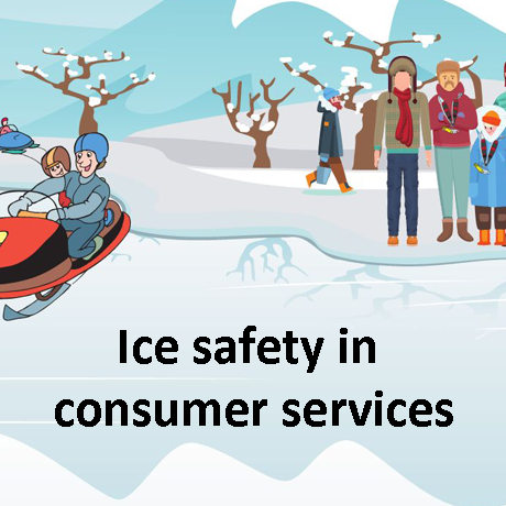 Link to webpage Ice safety in consumer services