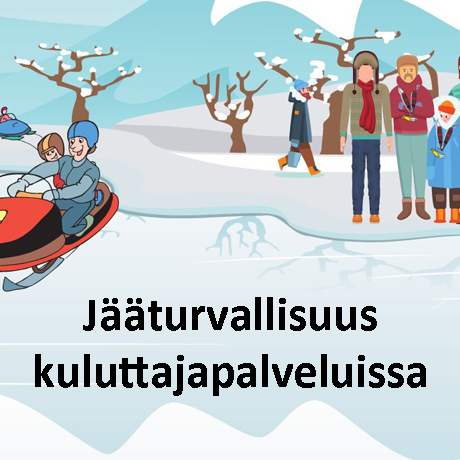 Jääturvallisuus kuluttajapalveluissa -materiaalin etusivulle.