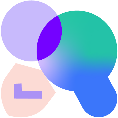 Piirretty suurennuslasi.