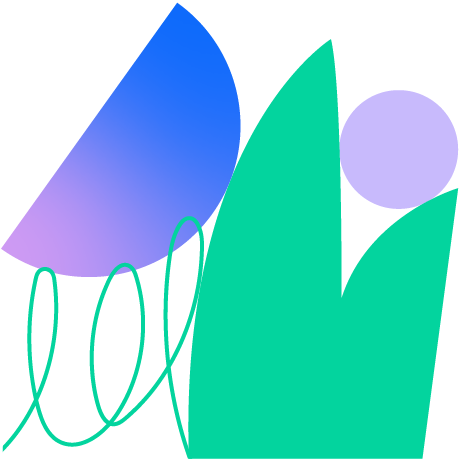 Piirrettyjä kasveja.