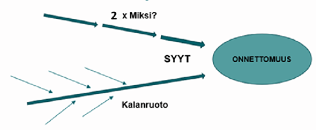 Onnettomuuteen johtavia taustasyitä voi olla useita.