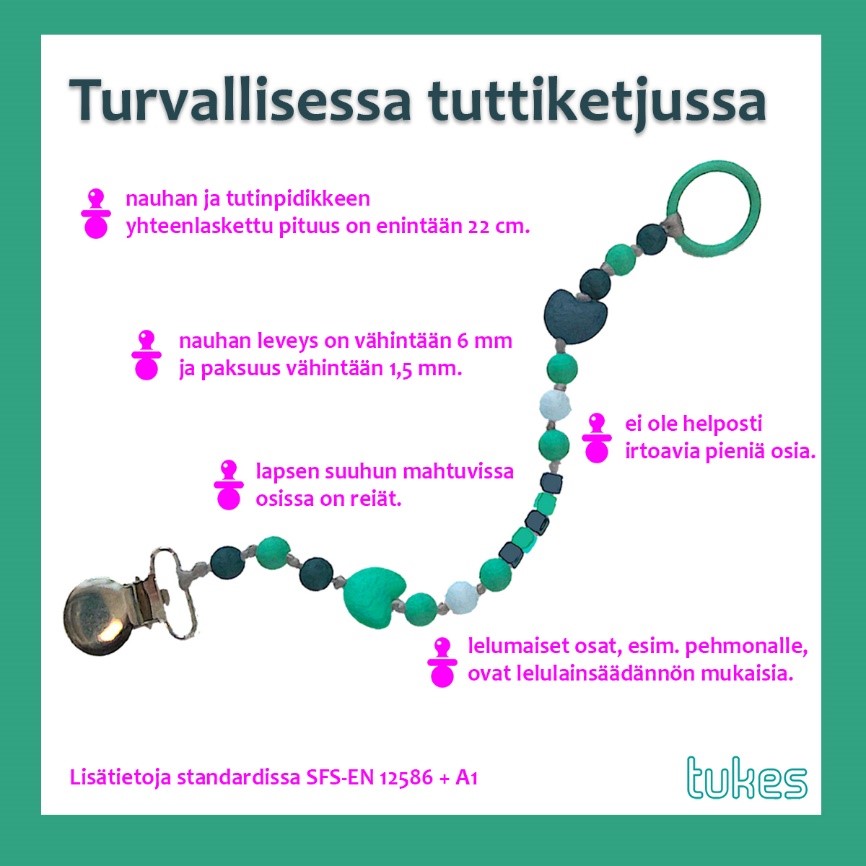 Kuva: turvallisessa tuttiketjun ominaisuudet