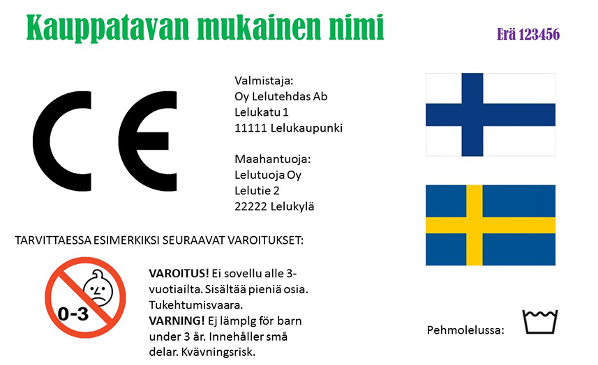 Kuva: kauppatavan mukainen nimi